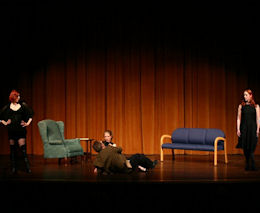 Scene from TBA Theare production of In a Red Sea, June 2006